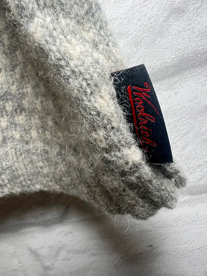 Size XL Woolrich Lambwool Fair Isle Knit Sweater