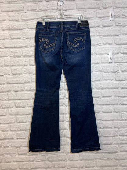 Silver Jeans Co. Size 32 Waist Suki Mid-Rise Flare Jeans