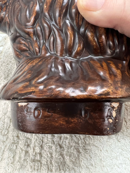 Gilbert Pottery Brown Bear Mid-Century Cookie Jar