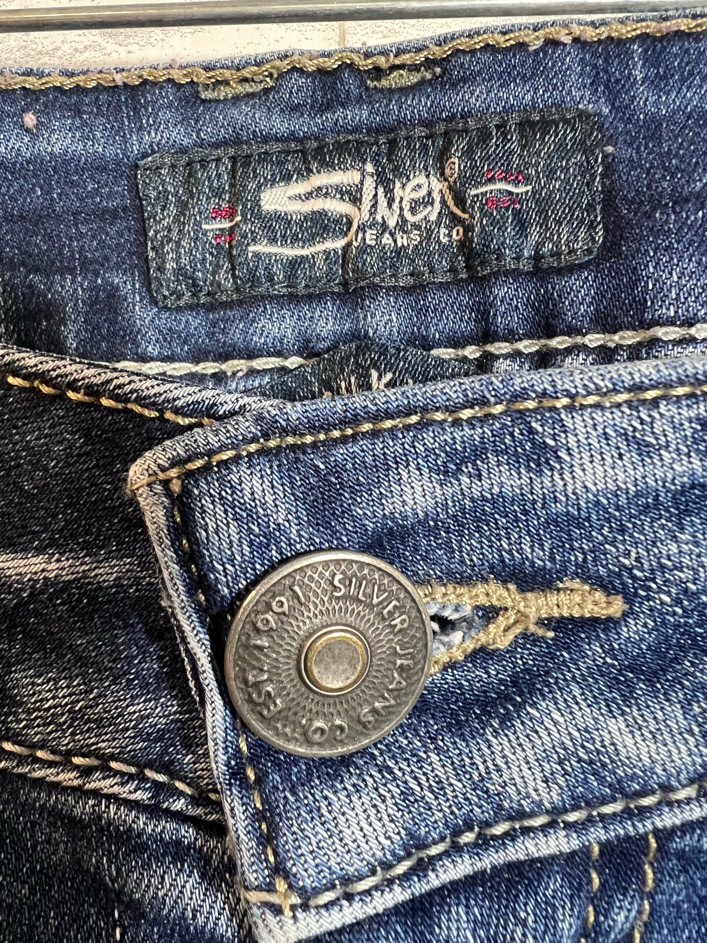Silver Jeans Co. Size 34 Waist Suki Slim Boot Jeans