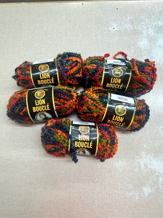 Lion Brand Boucle Yarn Skeins