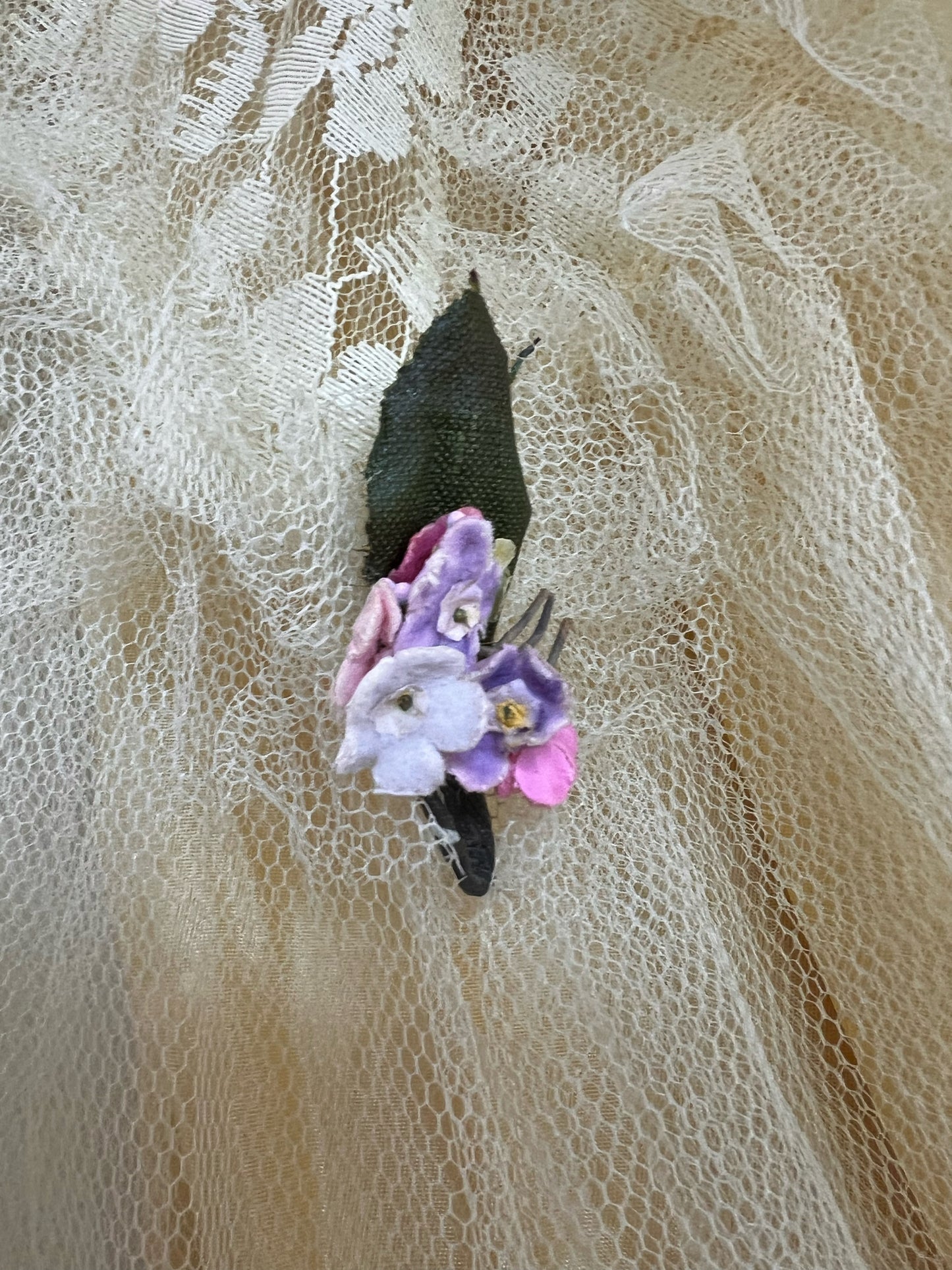 Vintage Yellow Tulle & Lace 1950's Formal/Prom/Party Dress