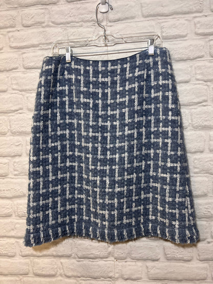 Size 8 & 10 Lafayette 148 Wool Blend Jacket & Skirt Set