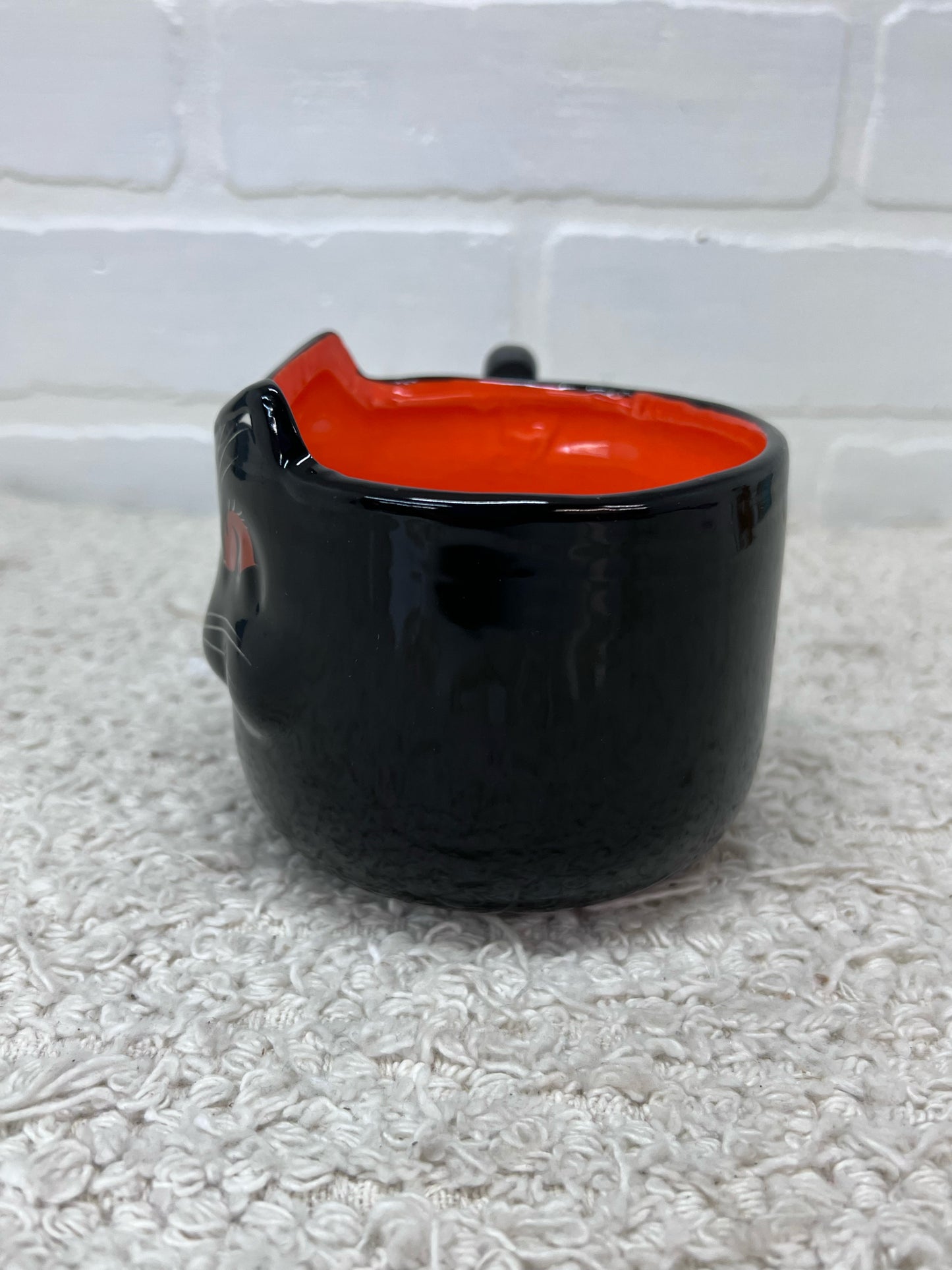 Beistle Halloween Black Cat Mug