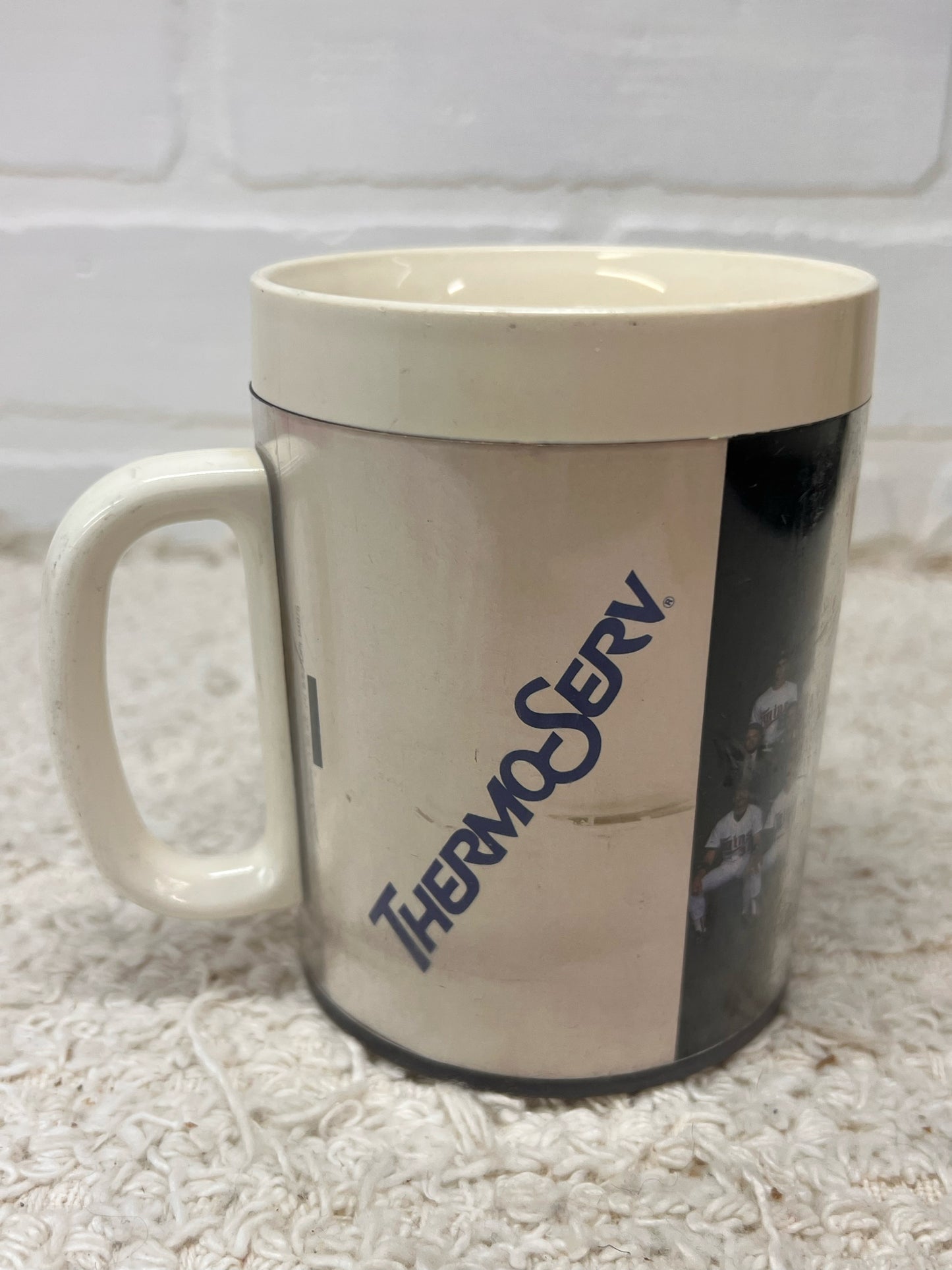 1987 MN Twins Thermo-Serv Plastic Mug