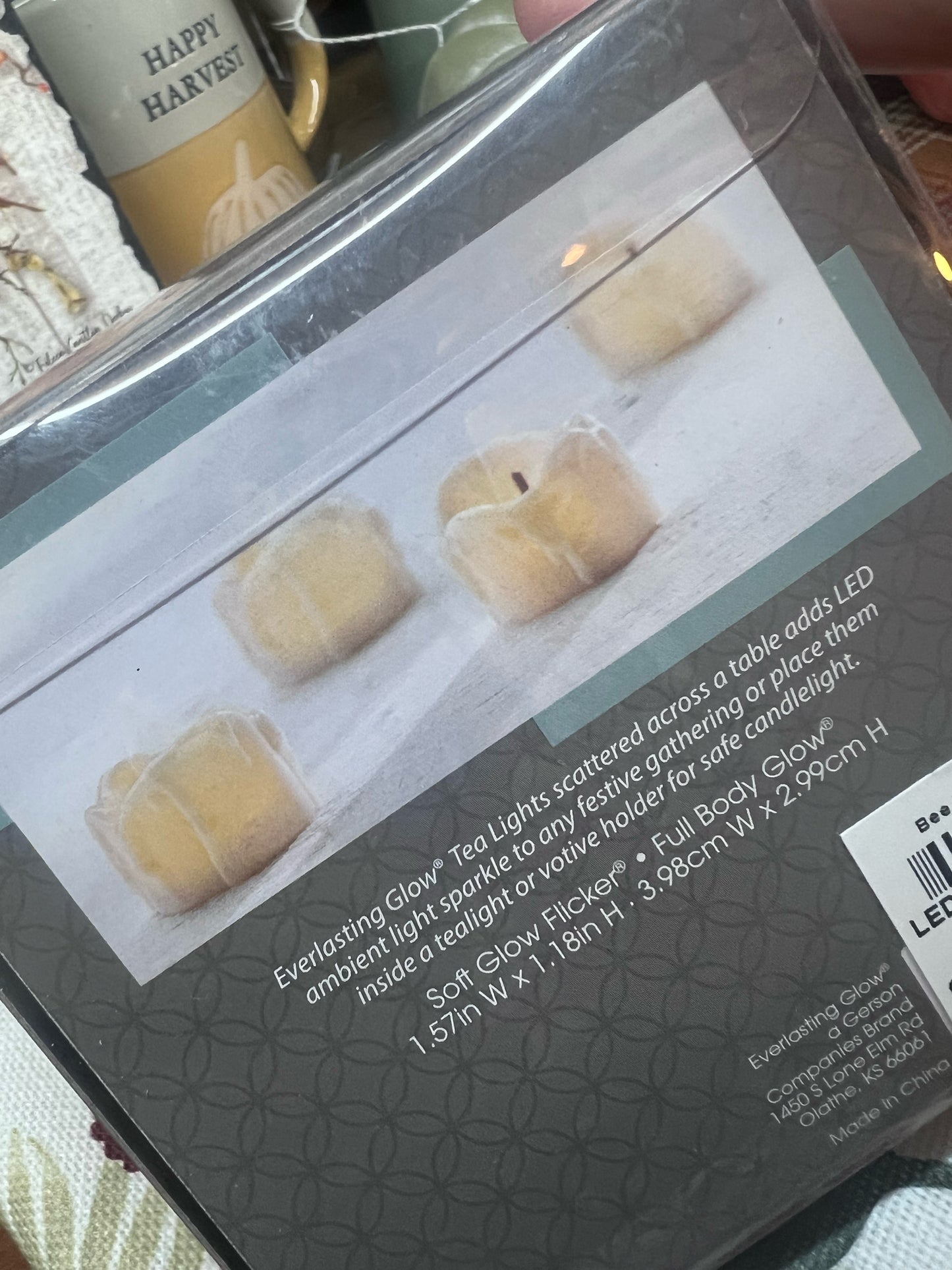 LED Candle Tea Light Four Pack