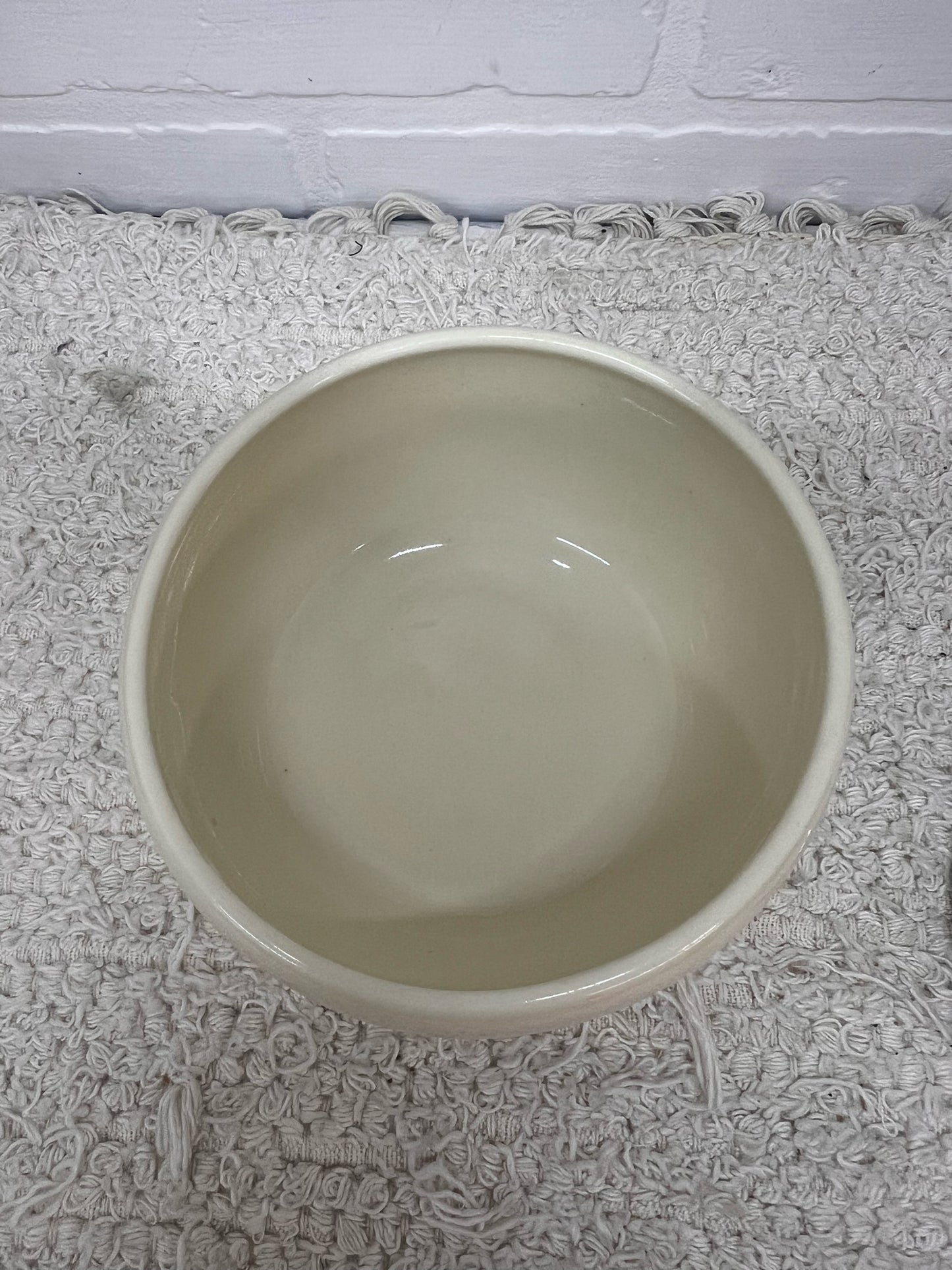 Coors Lidded Thermo Porcelain Casserole Dish 'Open Window' Pattern