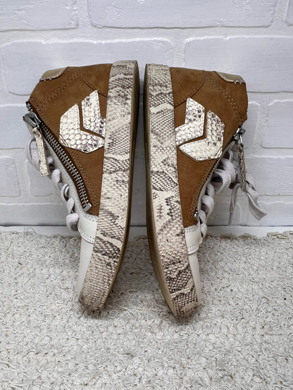 Shoe Size 6.5 Dolce Hightop Snakeskin Detail Sneakers