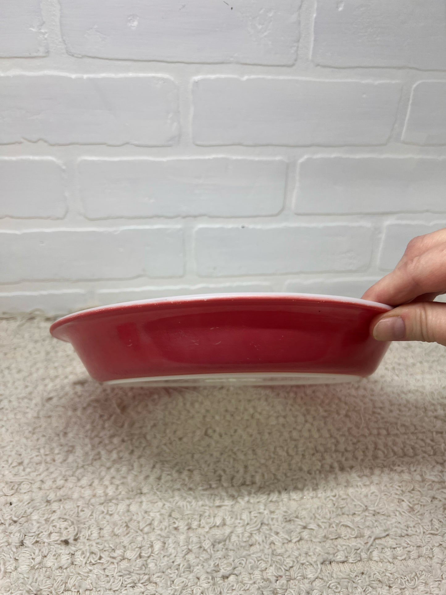 Pyrex Pink Pie Plate - Midcentury Vintage