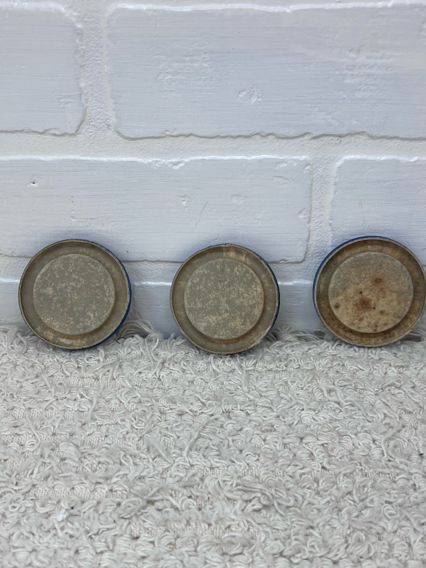 Vintage 1950's Franklin Coop Creameries Paper Milk Bottle Tops Coulter, IA