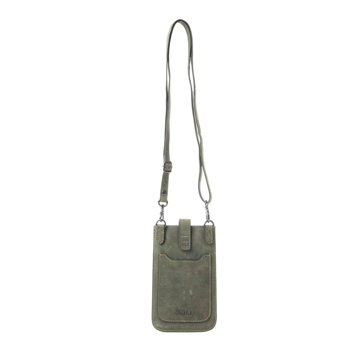Golden Canyon Cell Phone Bag - Green or Dark Brown