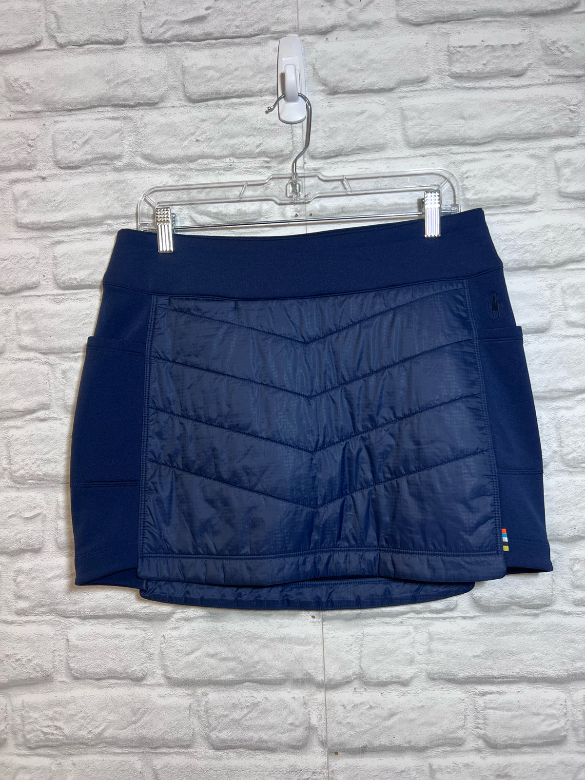 Size M Smart Wool Merino Wool Lined Nylong Outdoor Skirt Navy Blue
