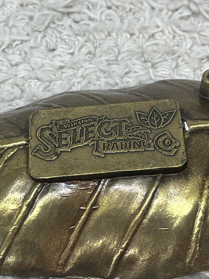 Winston Select Trading Co. Brass Leaf Ashtray