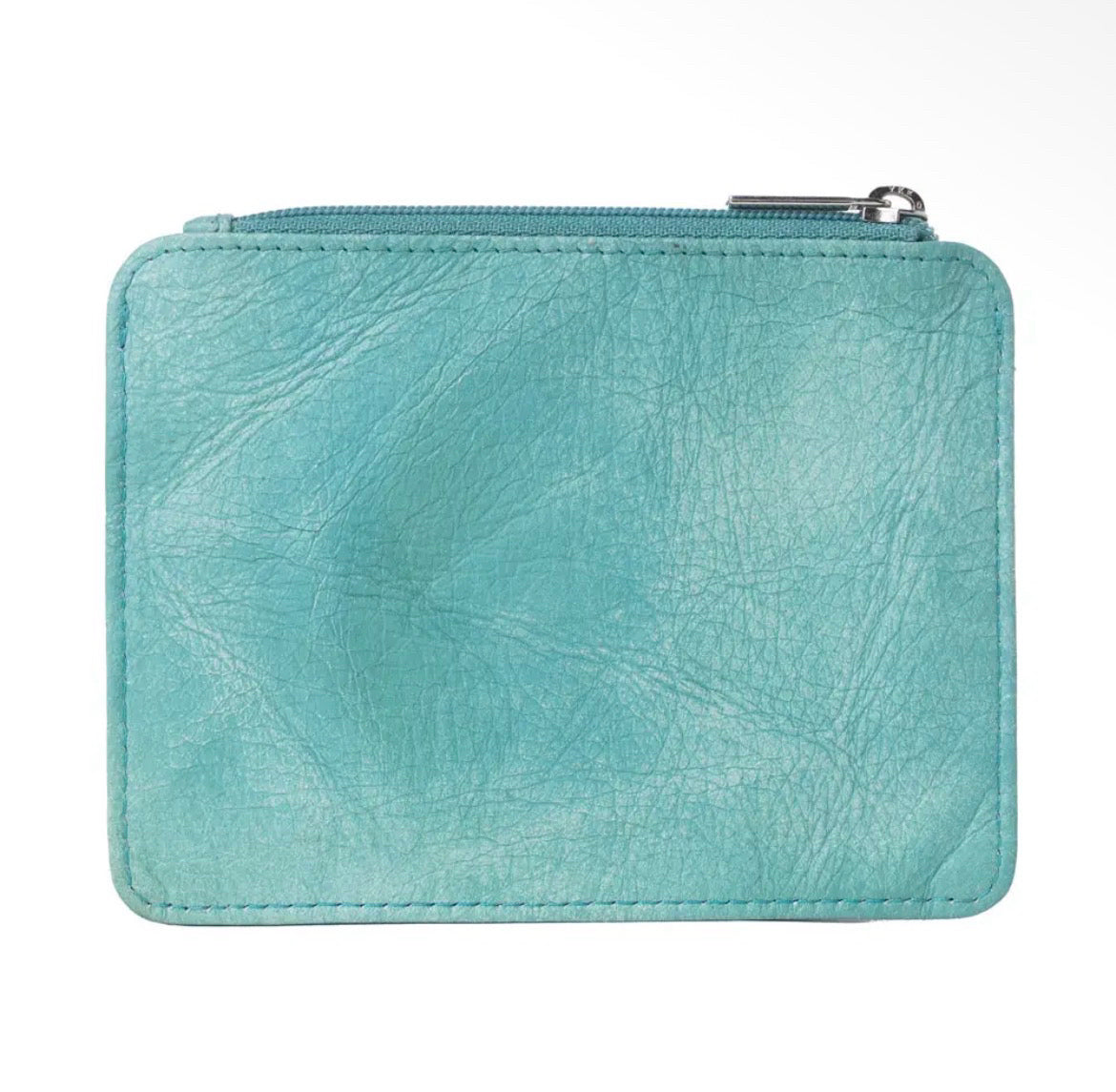 Myra Bag Driftwood Cove Embossed Leather Credit Card Holder