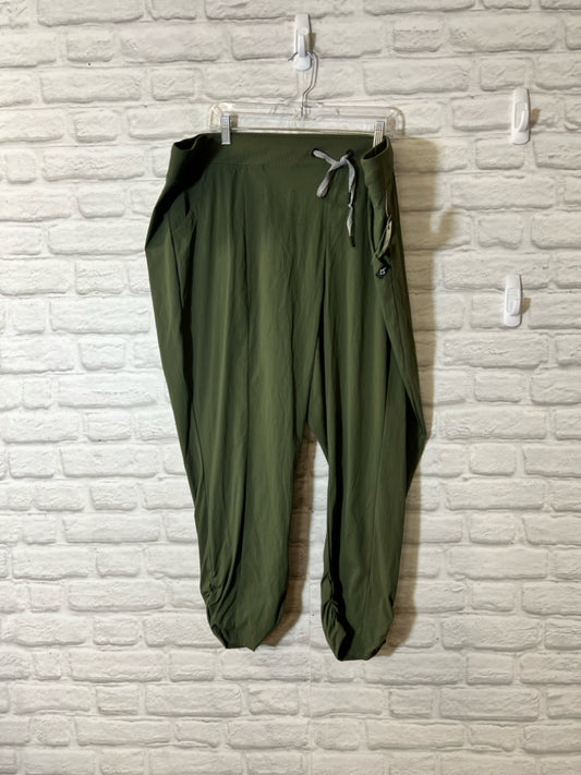 Torrid Size 4X Happy Camper green joggers, NWT