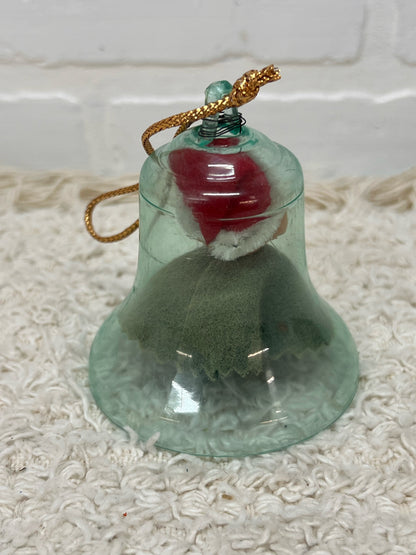 Mid-Century Pixie in a Bell Ornament