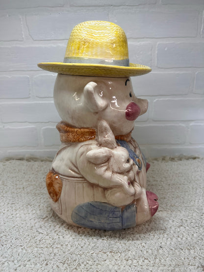 Treasure Craft Pig Cookie Jar
