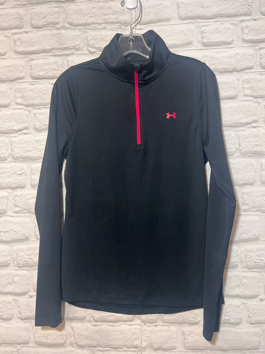 Size M Under Armour Black 1/4 zip pullover
