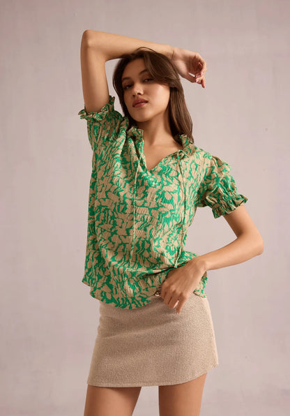 Myra Bag Kaylee's April Top in Green