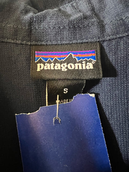 Size S Patagonia Navy Cotton/Hemp Shirt