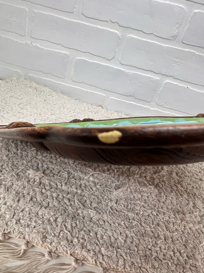 Vintage Treasure Craft Divided Serving Tray - Fruit Motif
