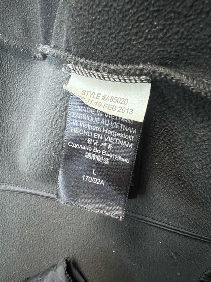 Size L Marmot Furlong Softshell Black Hooded Jacket