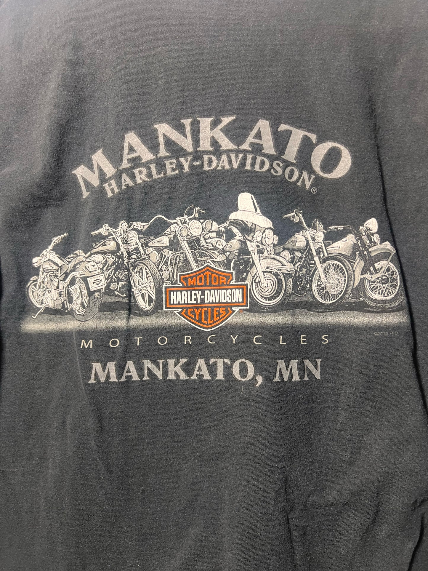Size XL Harley-Davidson Used HD T-Shirt - Special Collection
