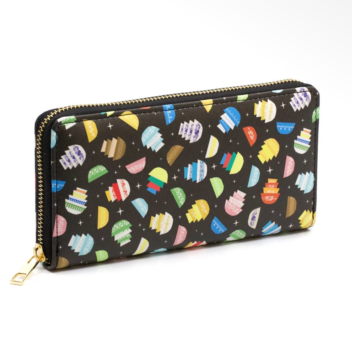 Pyrex-Inspired Retro Kitchen Zipper Wallet