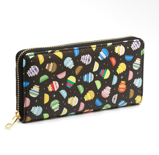 Pyrex-Inspired Retro Kitchen Zipper Wallet