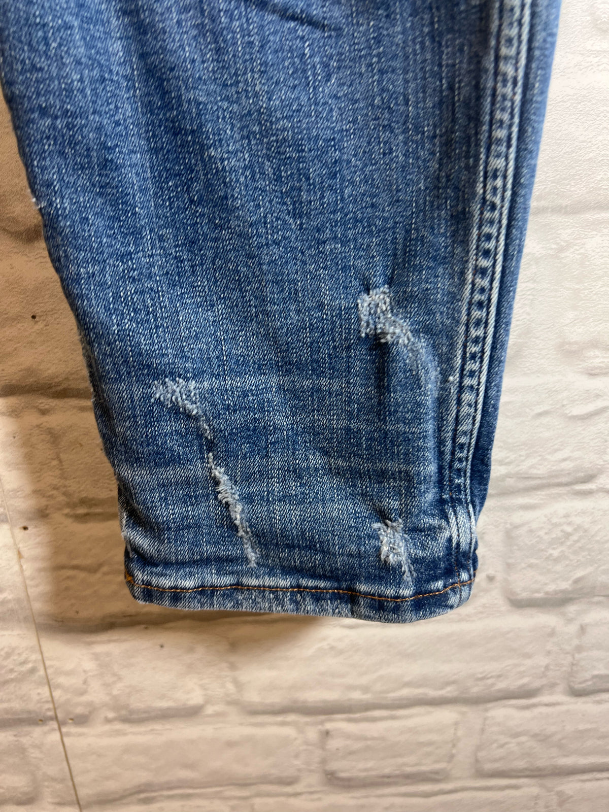 Madewell Size 34 Waist petite Cut Slim Straight Leg Jeans