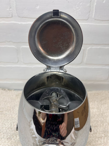 Ice-O-Mat Atomic Age Chrome Ice Grinder