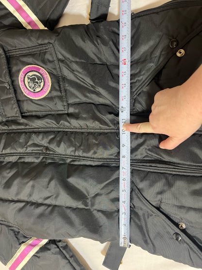 Arctic Cat Vintage Ladies Small Snowsuit - Black and Lavender