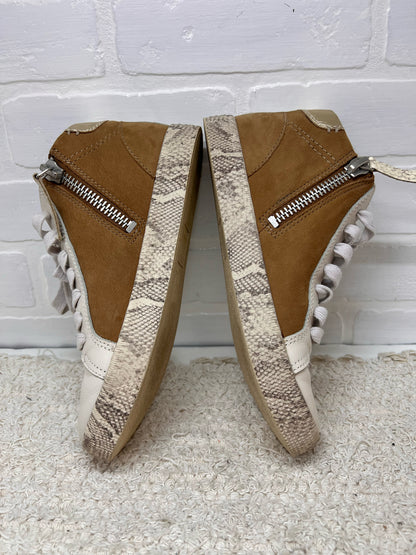 Shoe Size 6.5 Dolce Hightop Snakeskin Detail Sneakers