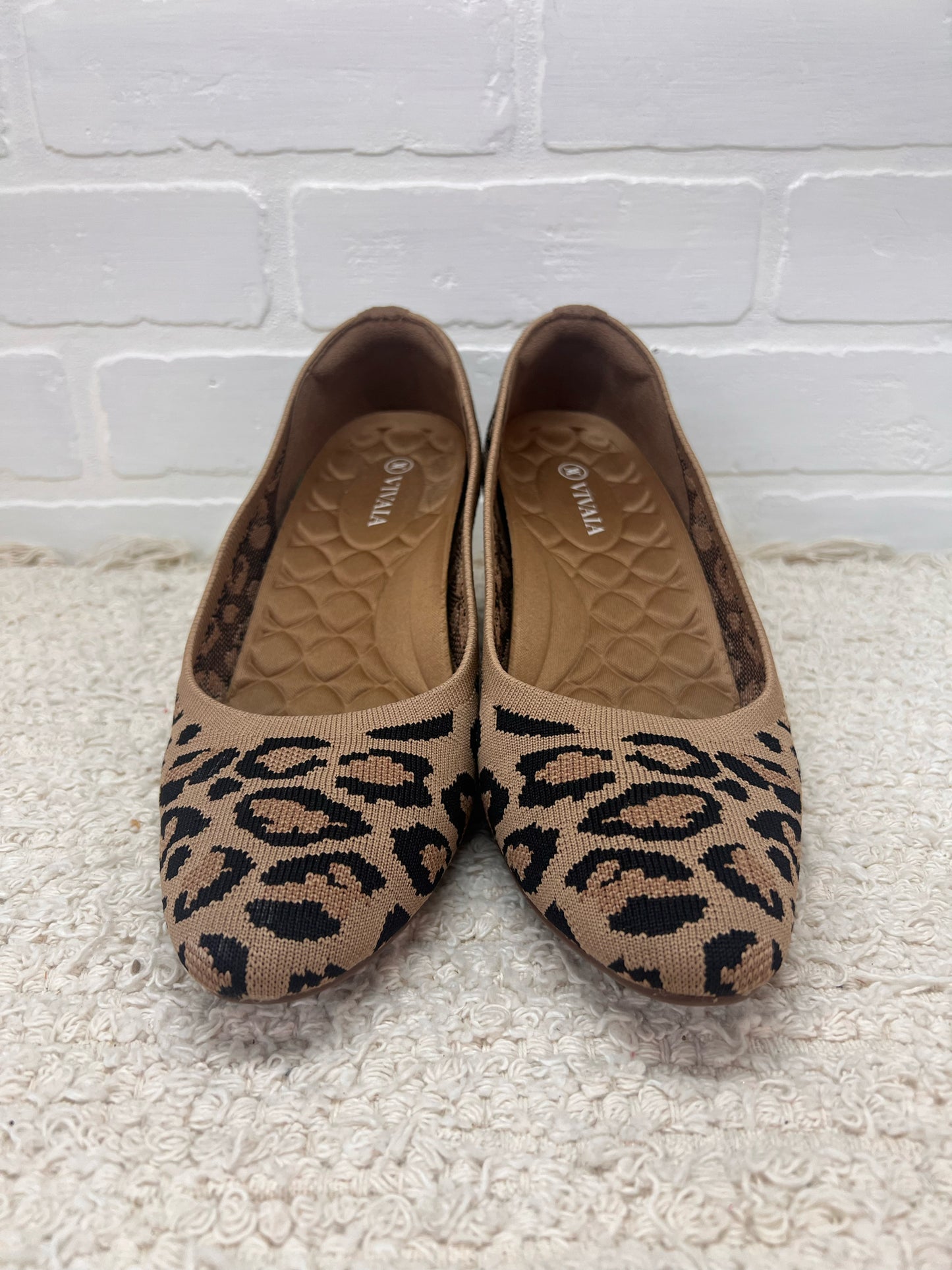 Shoe Size 39 Vivaia Leopard Print Wedges