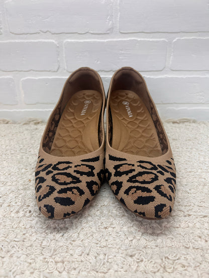 Shoe Size 39 Vivaia Leopard Print Wedges
