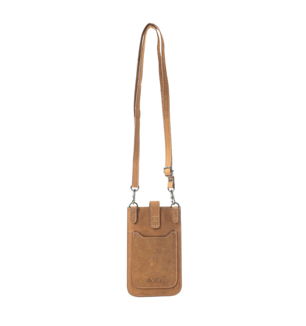 Golden Canyon Cell Phone Bag - Green or Dark Brown
