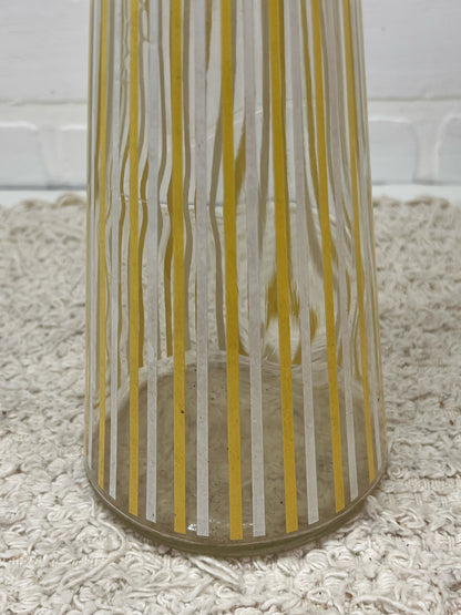 Old Kentucky Tavern MCM Striped Genie Bottle Decanter