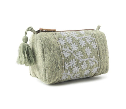 Myra Bag Bohemian Green Supreme Clutch Bag - Olive Green