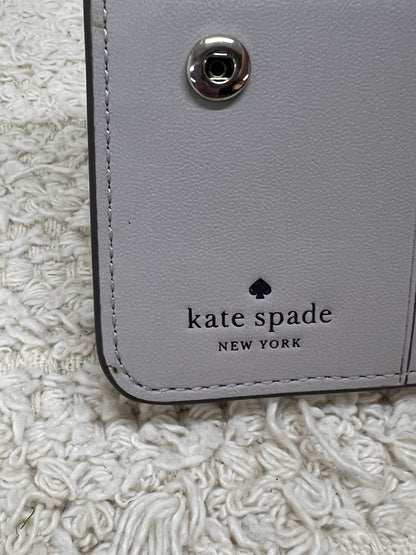 Kate Spade Silver Glitter Leather Coin Purse/Wallet