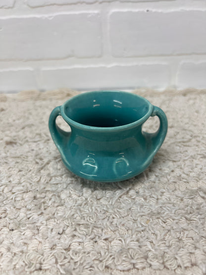 Red Wing Pottery Cream & Sugar Set - Gypsy Trail Turquoise BLue