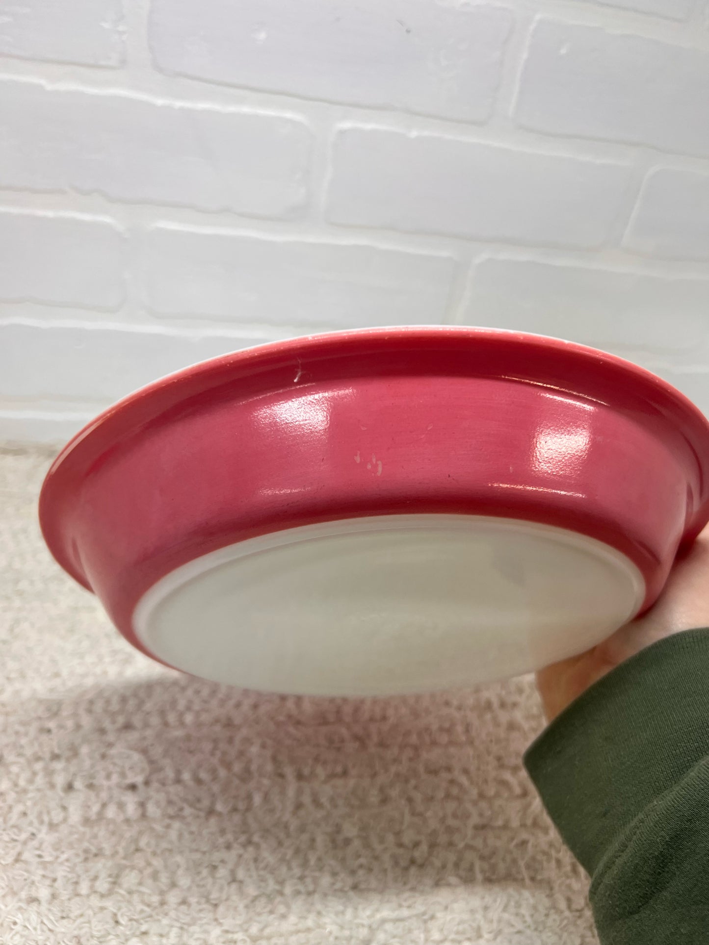 Pyrex Pink Pie Plate - Midcentury Vintage