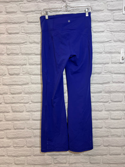 Athleta Size M Rainier boot cut fleece lined Leggings