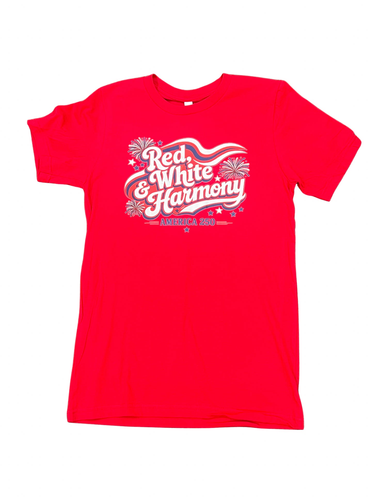 Red, White & Harmony T-Shirt Unisex - Sizes S-3X