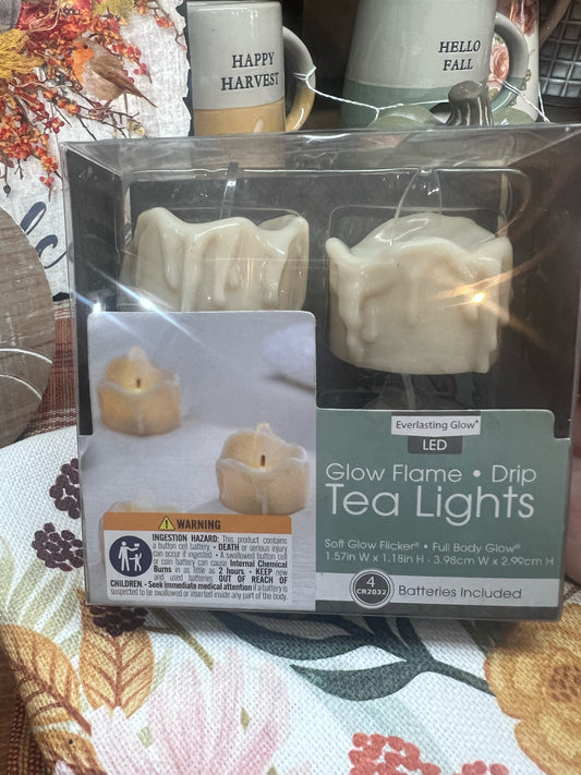 LED Candle Tea Light Four Pack
