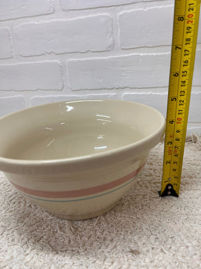 Roseville Memories 8" Striped Bowl