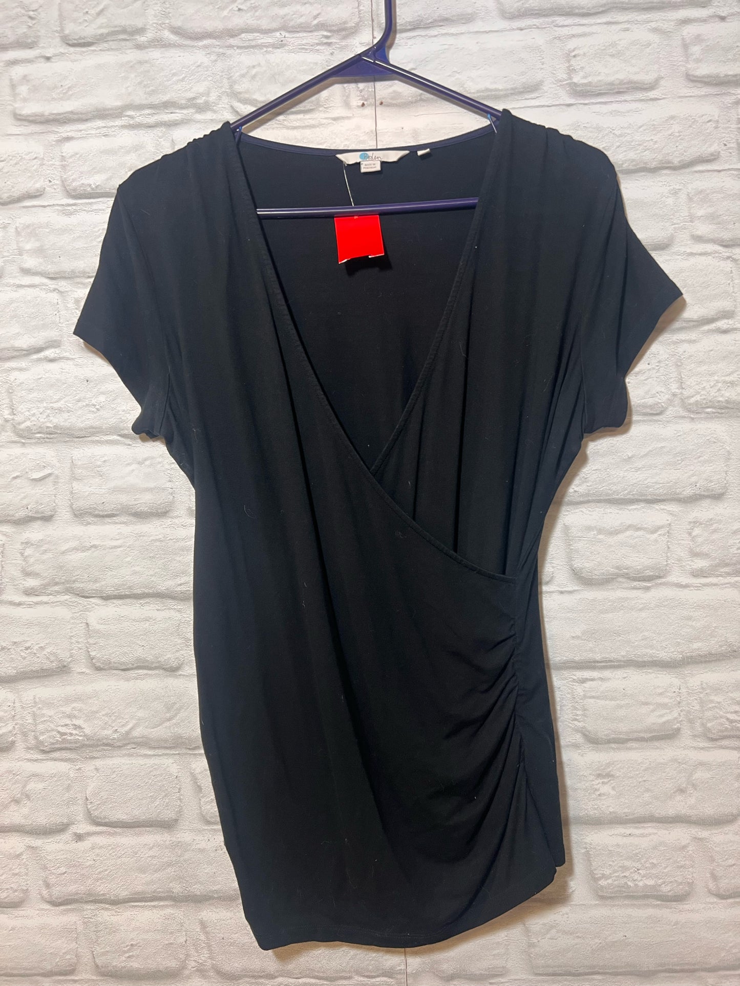 Size 12 Boden Surplice Front V-Neck Short Sleeved Top