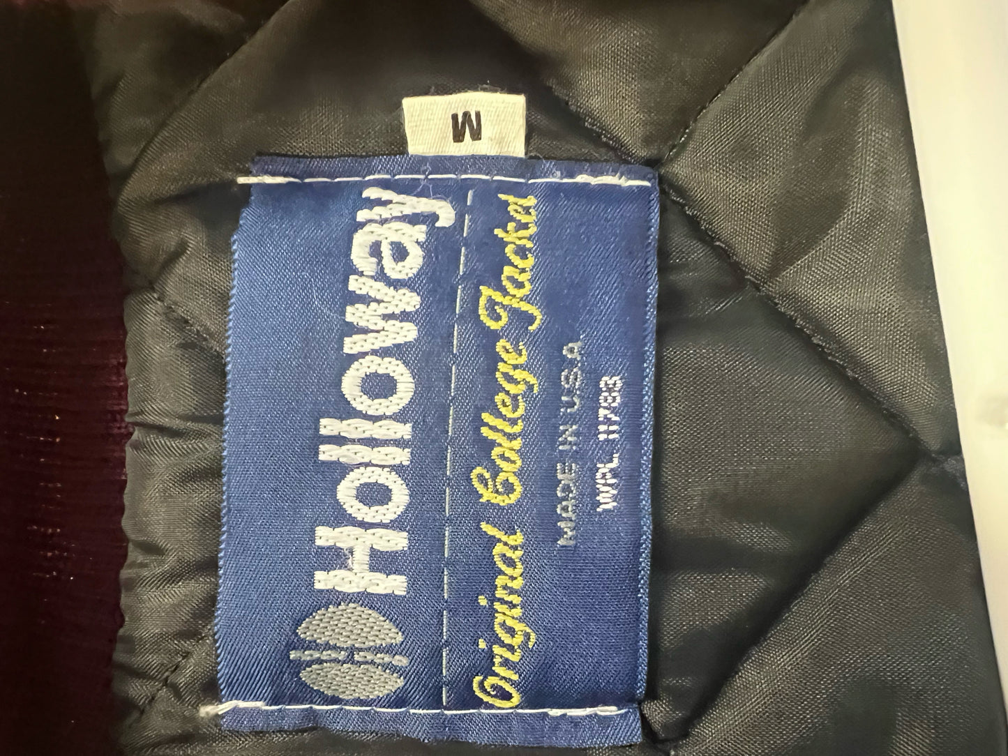 Holloway Size Medium MN Gophers Maroon Wool Jacket