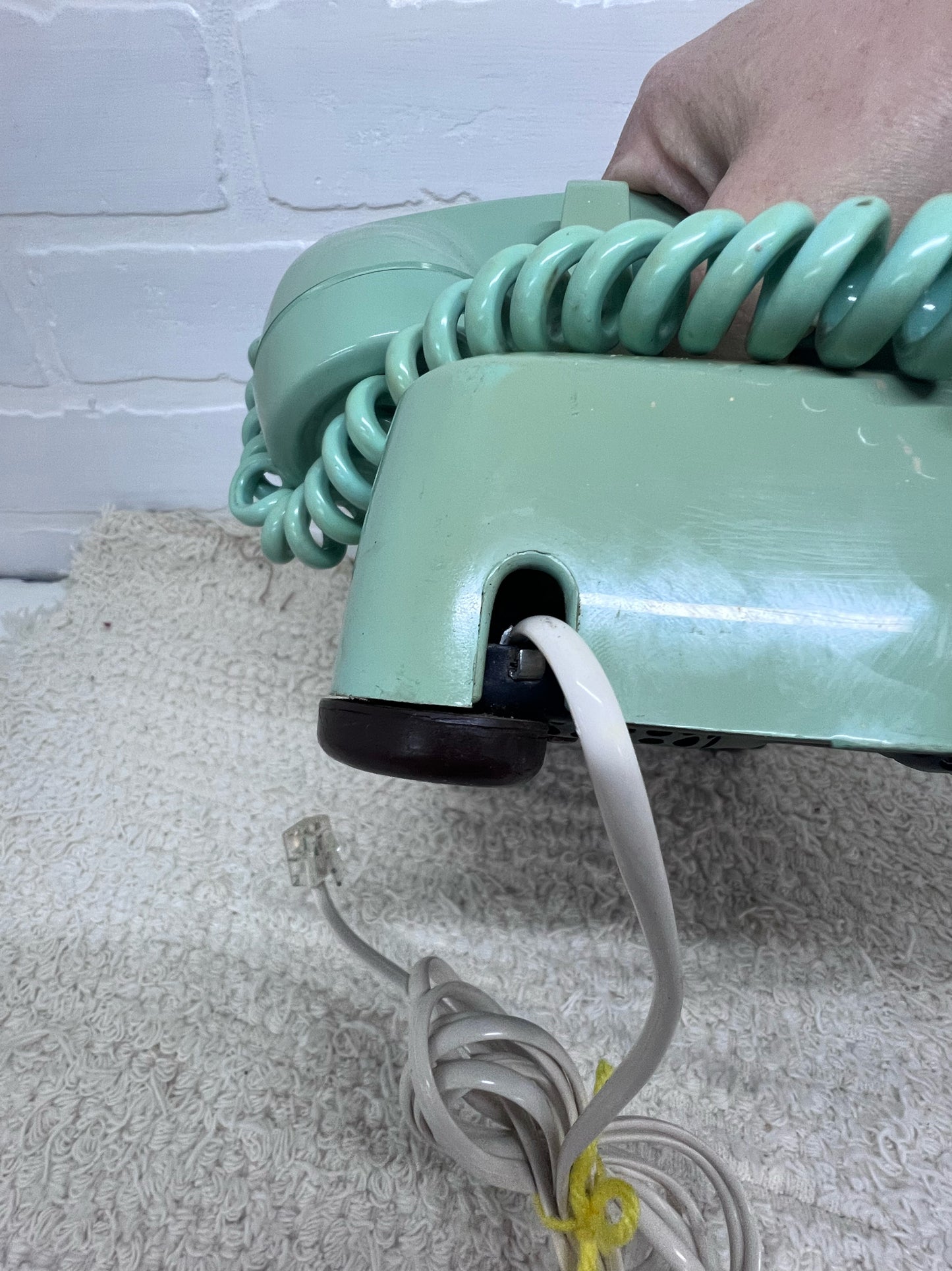 Kellogg Mint Green Rotary Telephone 1960's