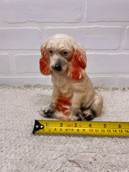 Vintage Chalkware Dog - Carnival Prize