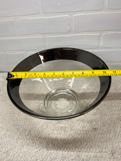 MCM Lustreware Chip & Dip Bowl Set